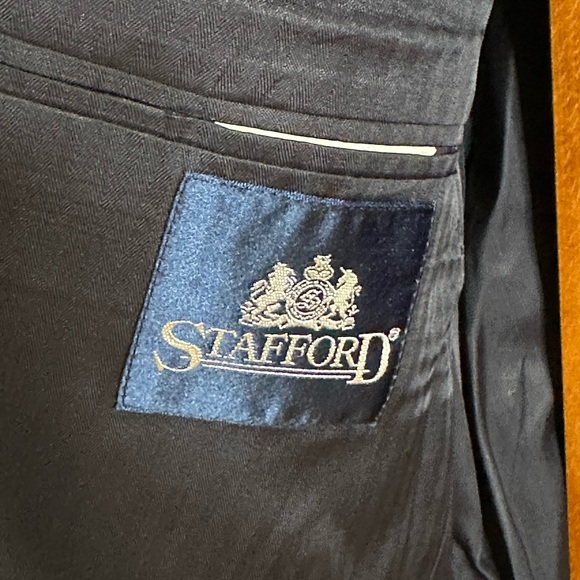 Stafford Suit Jacket - Size Men's 44 s navy blue - Picture 6 of 6
